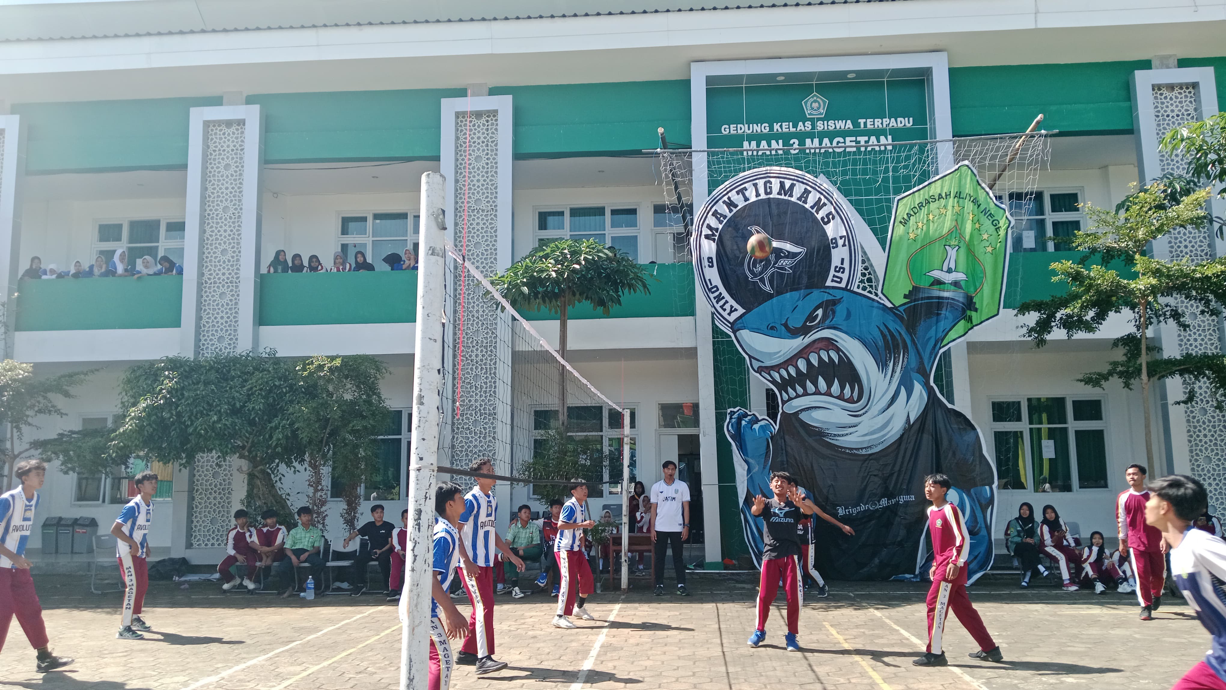 Semarak Classmeeting MAN 3 Magetan: Momen Kebersamaan dan Sportivitas Usai PAS